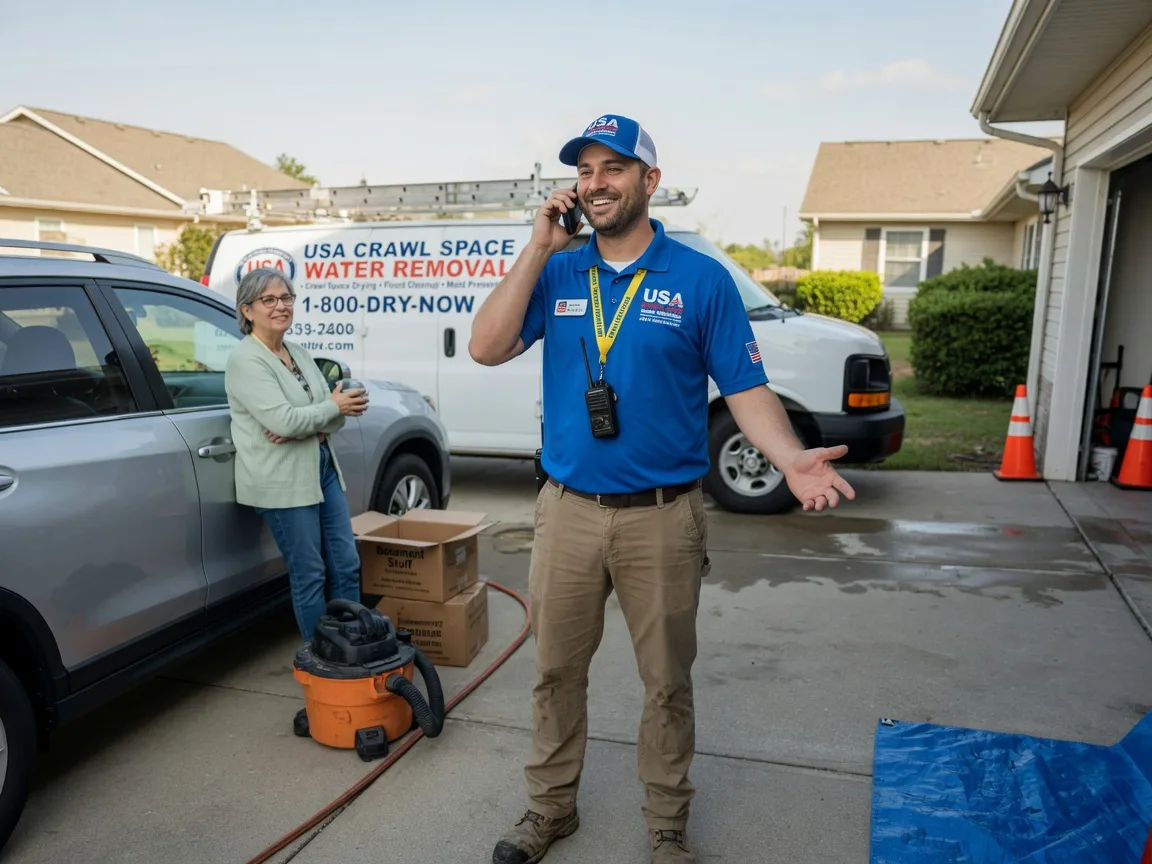Crawl Space Water Removal Bivins, TX FAQs